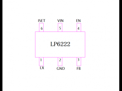 LP6222 高效率升壓 DC/DC