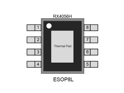 RX4056H  1.2A 線性鋰電池充電管理芯片